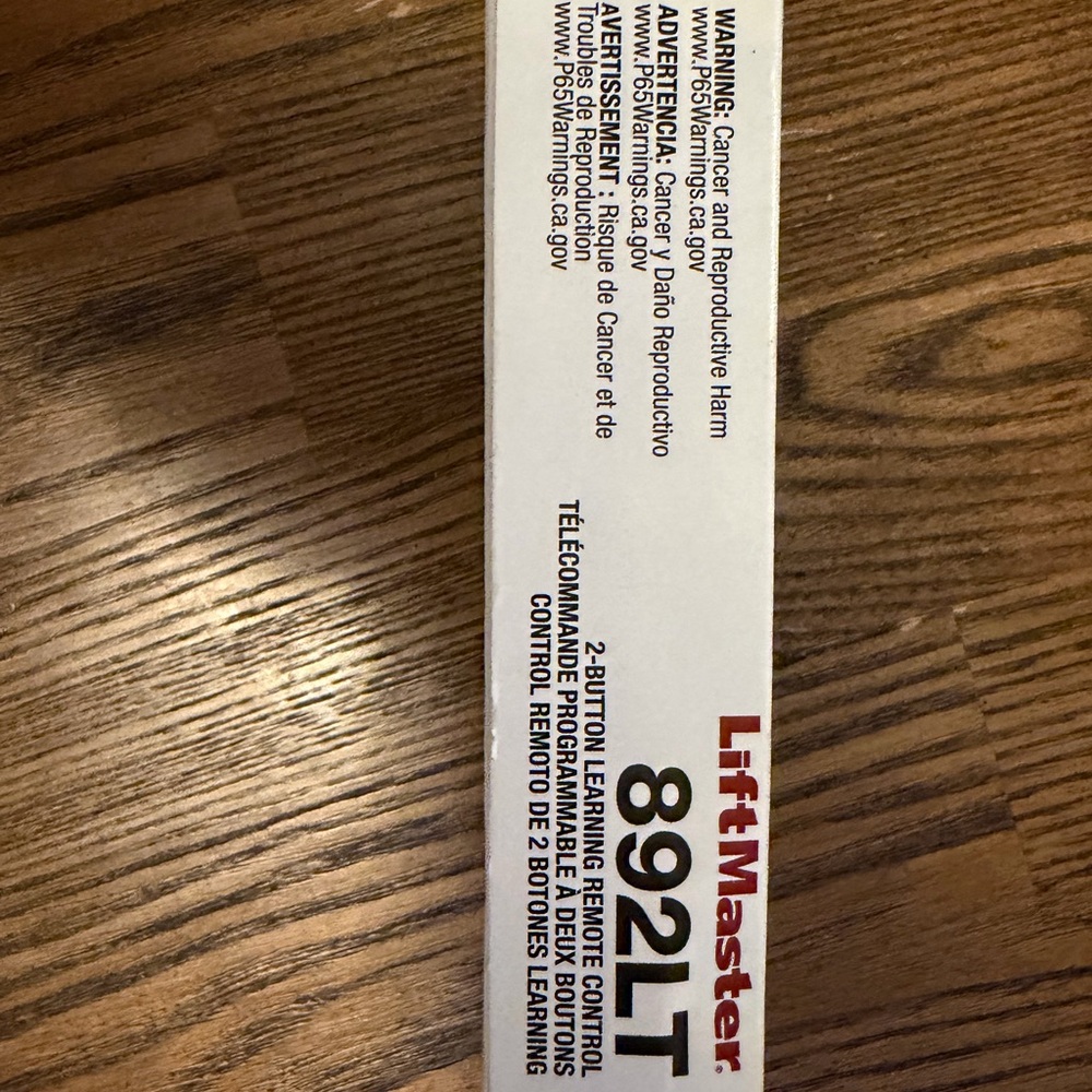 892LT Remote Control - Black - Picture 4 of 4